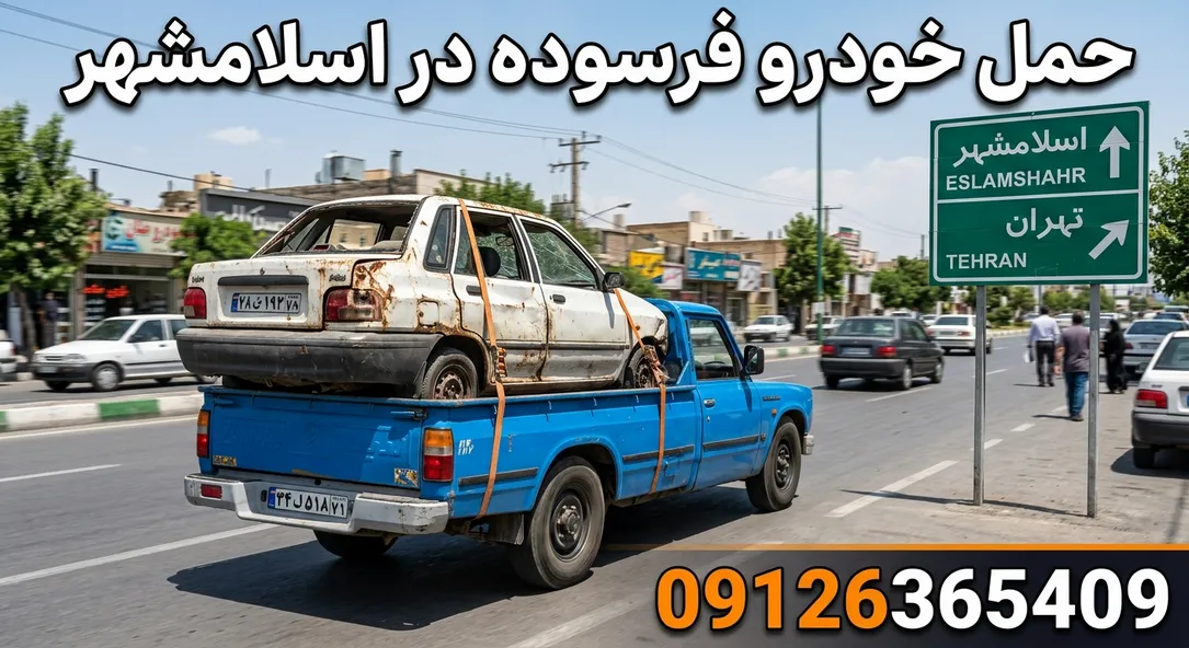حمل خودرو فرسوده در اسلامشهر- امداد خودرو اسلامشهر